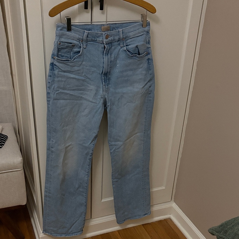 MOTHER Light Blue Denim Jeans